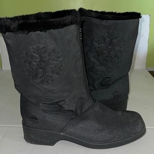 TOTES COLD WEATHER BOOTS WATERPROOF INSULATED SOFT &WARM FUR LINE  FOR SNOW